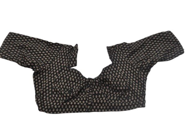 Black printed blowse