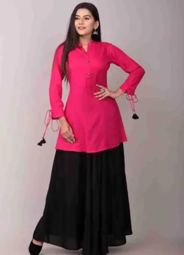 Women Rayon Kurti Set