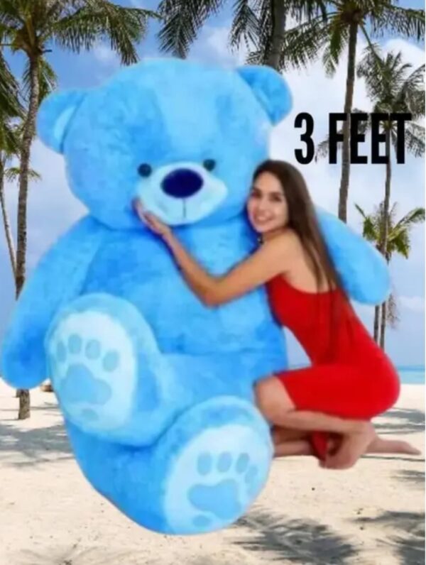 Blue teddy bear