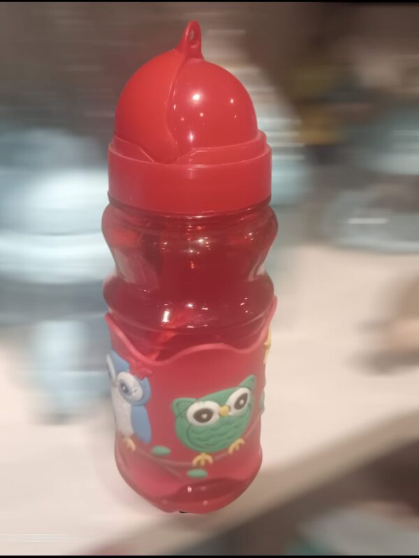 Kids Plastic Red Bottle