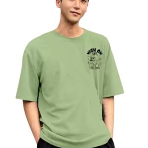 Cotton Blend Printed T-Shirt