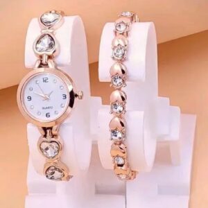 Women Silver Metal Analog Watch