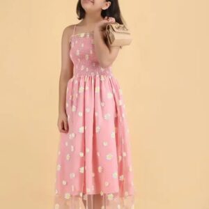 Floral Print Fancy Dresses