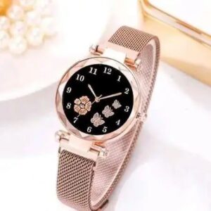 Diamond Magnet Belt Watch For Women