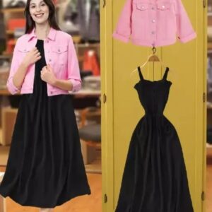 Jacket combo women dress
