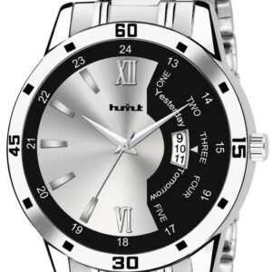 Men's Silver Chain Watch
