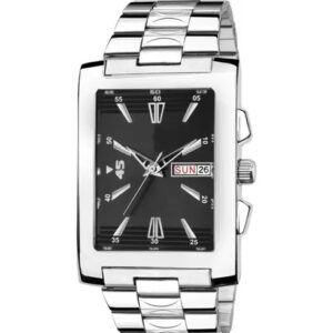 Silver Chain Analog Watch For Men