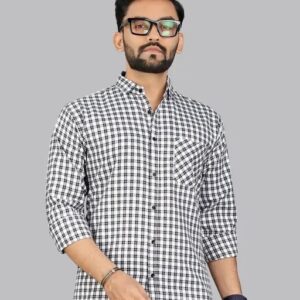 White Simple Shirt for Men
