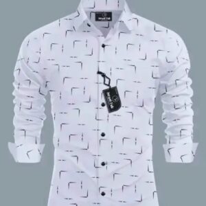 Full Sleeve Print Men's Shirt