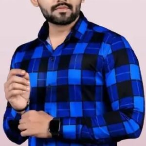 Black & Blue Checked Shirt