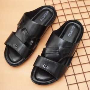 Black Casual Formal Slipper
