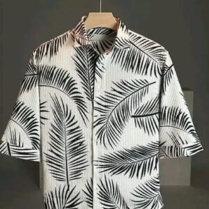 Printed Popcorn Shirt for Men