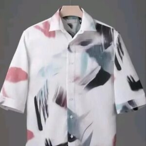Sleeve Printed Men's Shirt