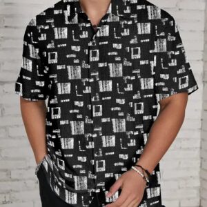 Structure Fabric Men's Shirt