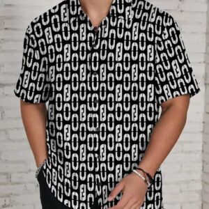 Short Sleeves Fabric Men's Shirt