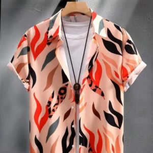 Orange Men's Shirt