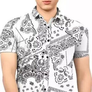 White Fit Slim Shirt
