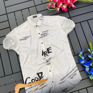 Long Printed Men's Shirt