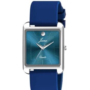 Silicone Strap Analog Wrist Watch