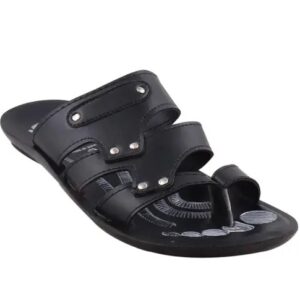 MEN BLACK SLIPER