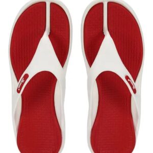 Red color slippers