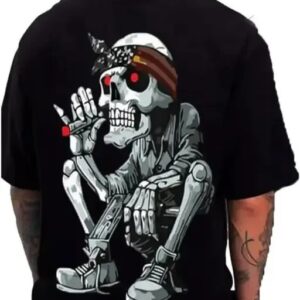 Trendy Black Colour T-Shirt