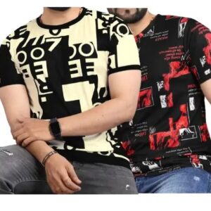 Round Neck Black T-shirts