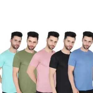 Round neck t-shirts pack of 5