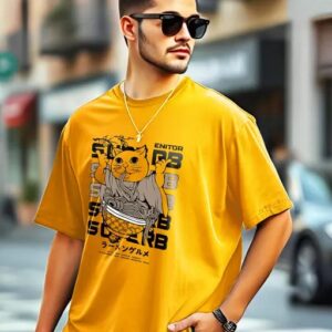 Printed Yellow T-shirts