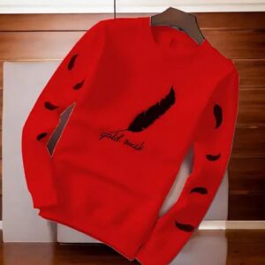 Red color Polycotton T-Shirt