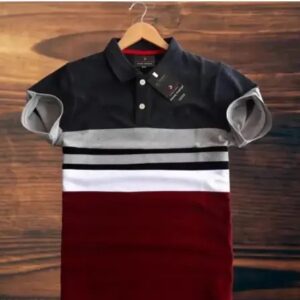 Men's polo collar t-shirt