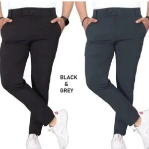 Black & Darkgrey trousers