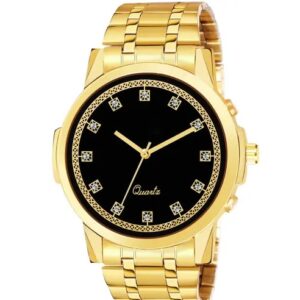 Golden Men's Wrist Watch