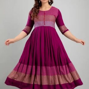 Women Printed Anarkali Kurtis