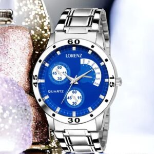 Blue Dial Men's Watch