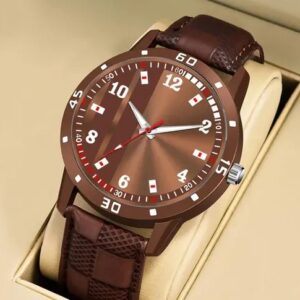 Stylish Brown Analog Watch