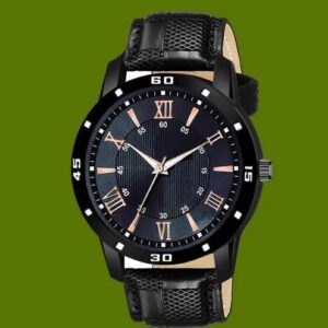 Design Black Analog Watch