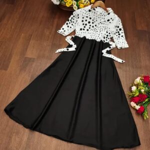 Collor Neck Printed Dresses