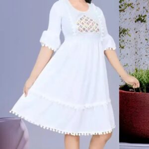 White Frock Dress
