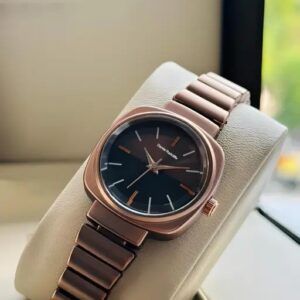 Women Square Brownish Watch