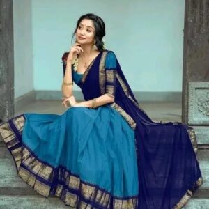 Woman Jacquard Lehenga