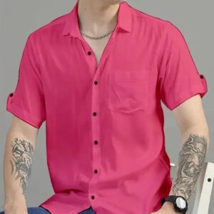 Men's Cotton Half Sleeve Casual