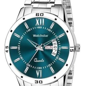 Silver Analog Watch For Men