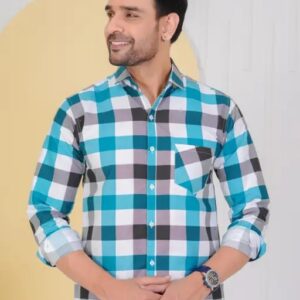 Men's Casual Checkered Shirt