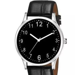 Men's Analog Black Watch