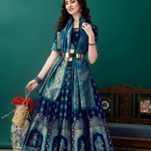 Banaras Silk Work Lehenga Choli