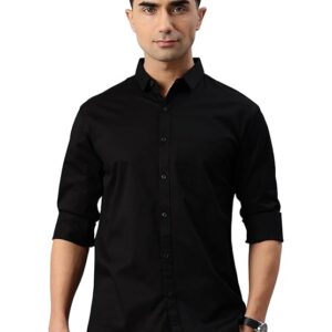 Men's Solid Slim Shirt