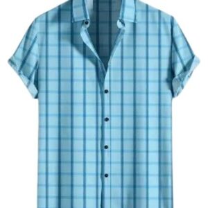 Men's Fit Casual Printed Shirt