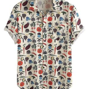 Men's Printed Regular Fit Shirt