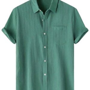 Men's Solid Pocket Shirt